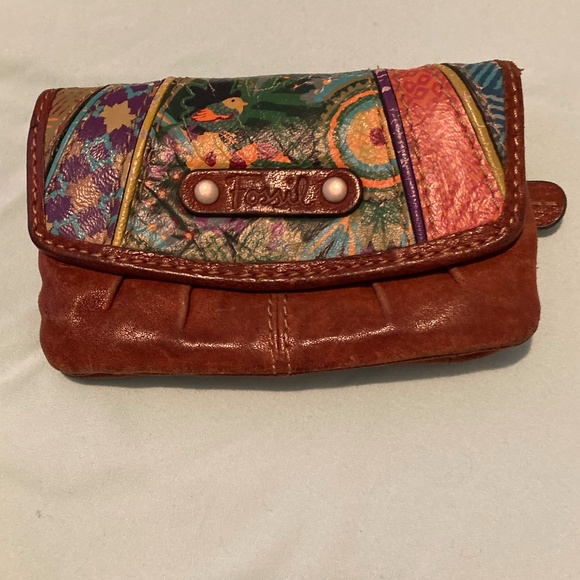 Vintage Fossil Leather Wallet - Picture 1 of 6